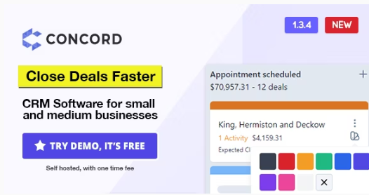 Concord v1.3.4 -交易管理CRM