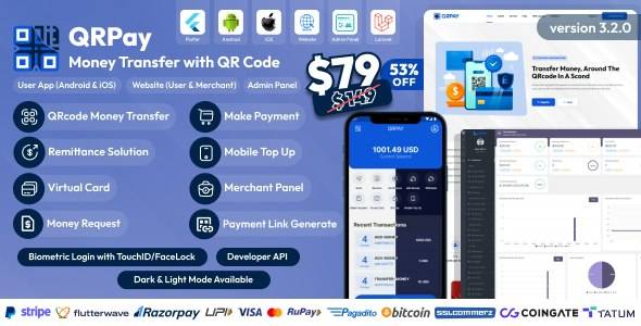 QRPay v3.2.0 -QR码转账完整解决方案