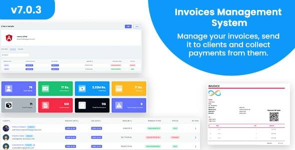Laravel发票管理系统-会计和计费管理-发票