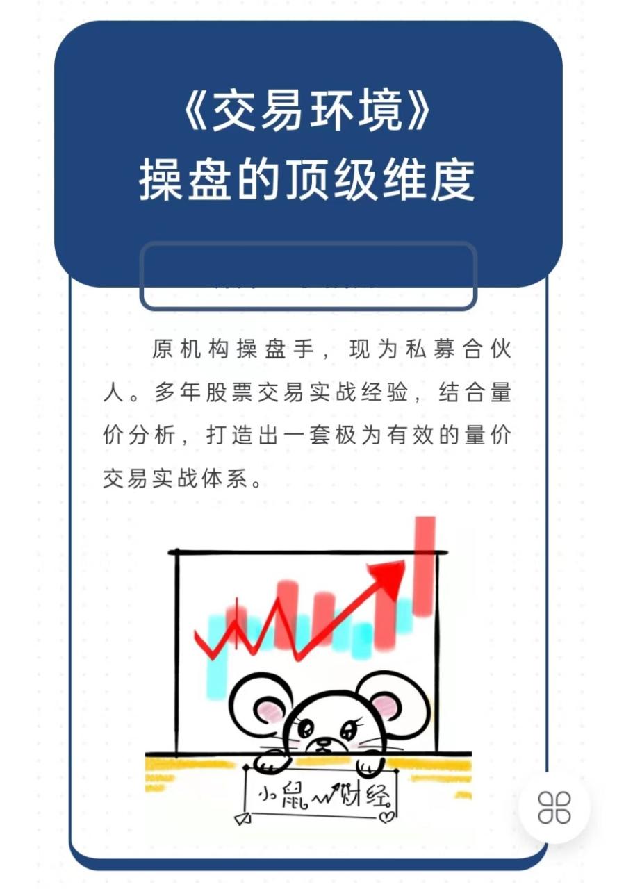 小鼠财经·交易环境操盘顶级维度视频课程