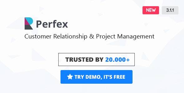 Perfex v3.1.0 -强大的开源CRM
