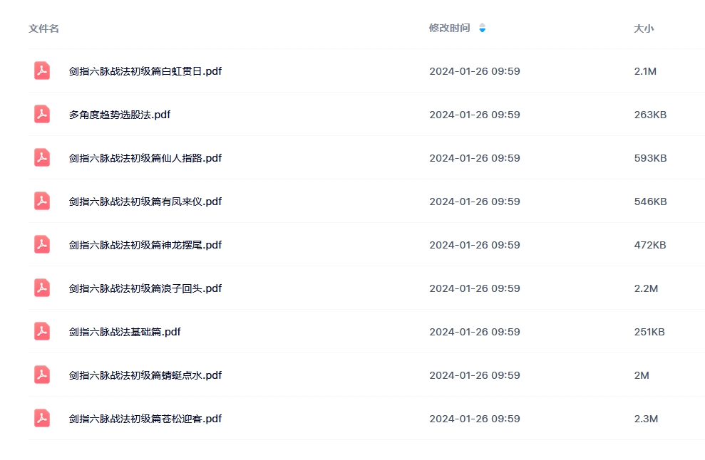 潇湘段公子·剑指六脉战法初级篇（百度网盘）