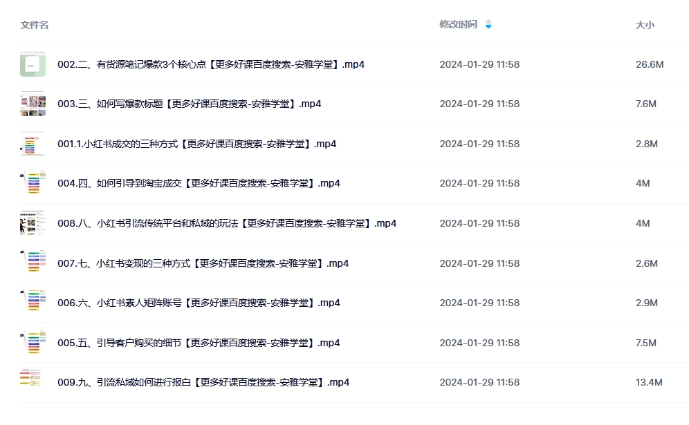 新个体搞钱小红书训练营