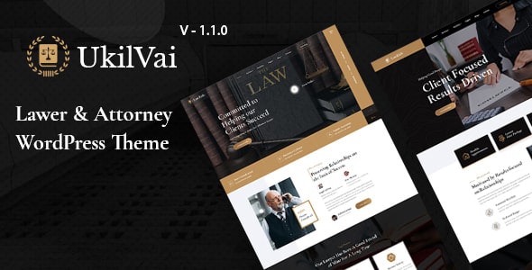 Ukilvai v1.1.2 - 律师 WordPress 主题