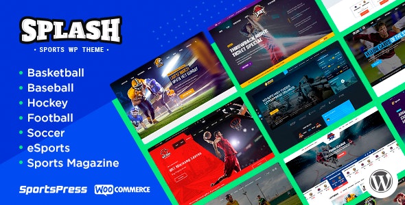 Splash v4.4.0 - 体育 WordPress 主题