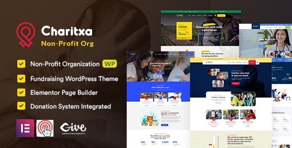 Charitxa v1.0 - 多用途非营利 WordPress 主题