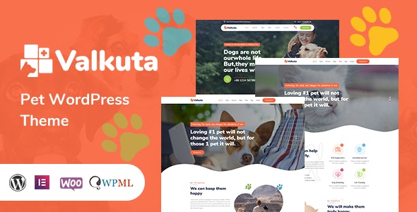 Valkuta v1.2.4 -宠物WordPress主题