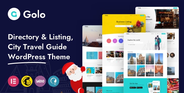 Golo v1.6.5 - 目录和列表，旅行 WordPress 主题