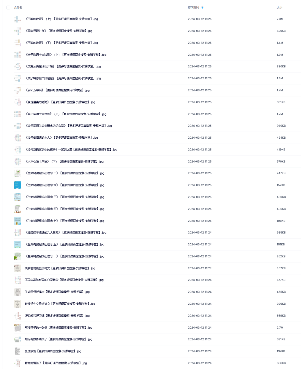 张嘉添·生命树父母执照课（百度网盘）