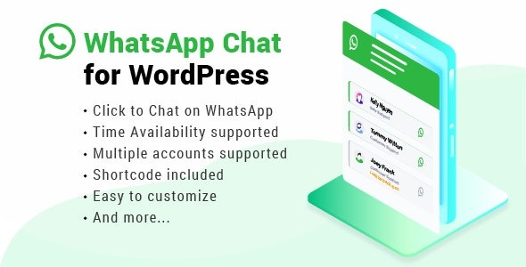 WhatsApp 聊天支持专业版 WordPress 插件 v2.2.3