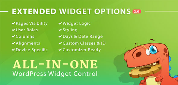 Extended Widget Options v5.1.3 - 一体化 WordPress Widget 控件