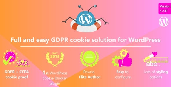 WeePie Cookie Allow v3.4.8 - 简单且完整的 Cookie 同意