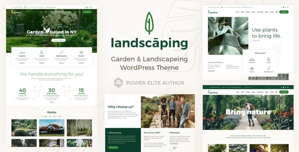 Landscaping v16 - 园林景观设计师 WordPress主题