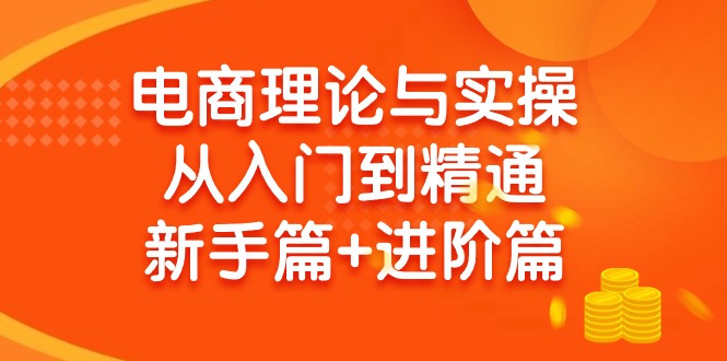 图片[1]-电商理论与实操从入门到精通：抖店+淘系+多多，新手篇+进阶篇-云上仙人资源网