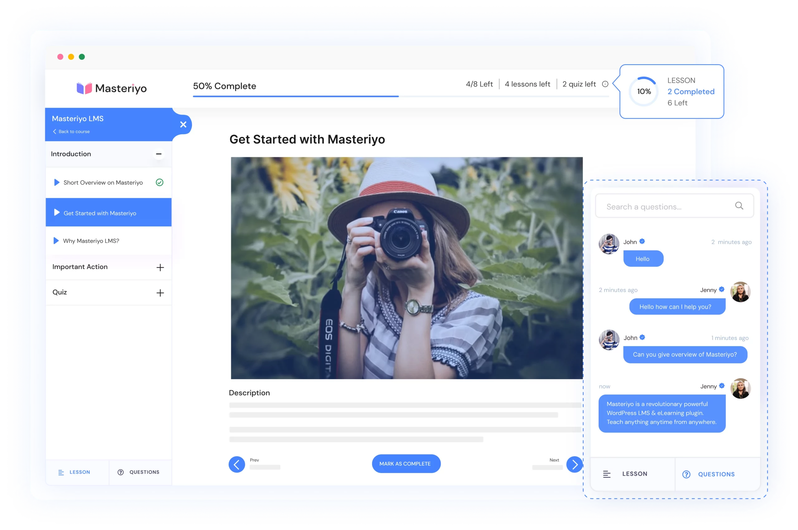 Masteriyo PRO v2.8.4 – 适用于 WordPress 的 LMS