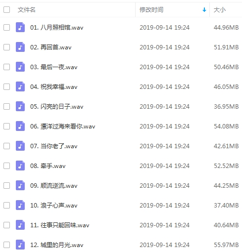 姚璎格所有歌曲合集-精选17张专辑CD无损音乐打包 姚璎格所有歌曲合集-精选17张专辑CD无损音乐打包