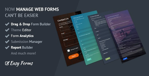 Easy Forms v2.0.5 - 高级表单生成器和管理器