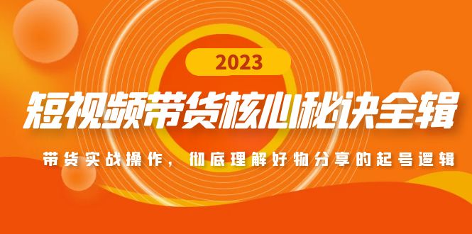 图片[1]-短视频带货秘籍大公开：实战攻略+选品秘诀，助你成为带货达人-云上仙人资源网