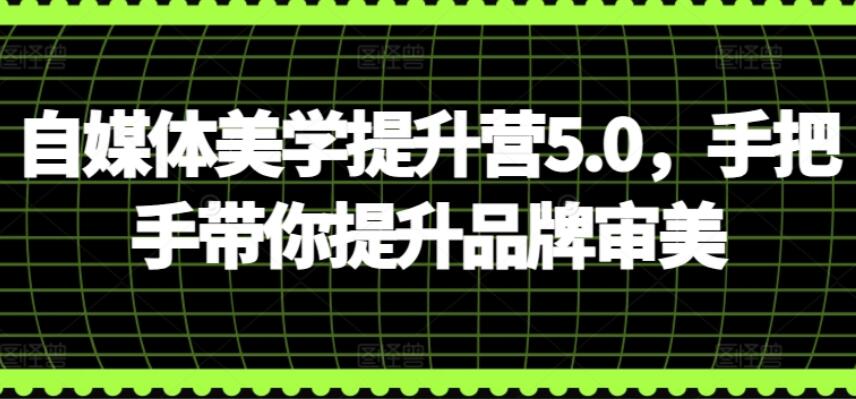 闪亮猫·自媒体美学提升营5.0简介