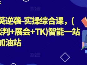 外贸精英逆袭-实操综合课,(拓客+谈判+展会+TK)智能一站式外贸加油站