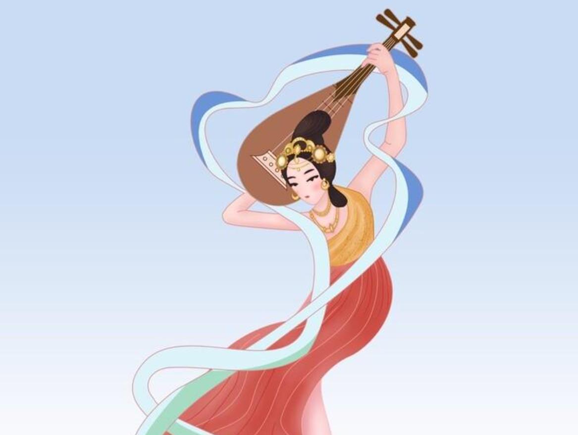 图片[1]-女子穿敦煌飞天神女装跑马拉松-云上仙人资源网
