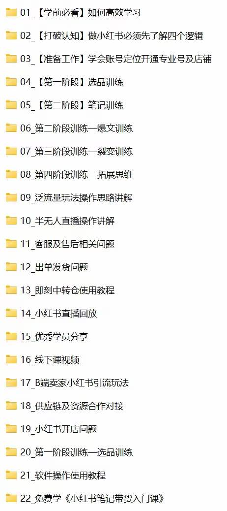 小红书-笔记带货课【6月更新】流量 电商新机会 315节正课+64节隐藏课 -2 小红书-笔记带货课【6月更新】流量 电商新机会 315节正课+64节隐藏课 -2