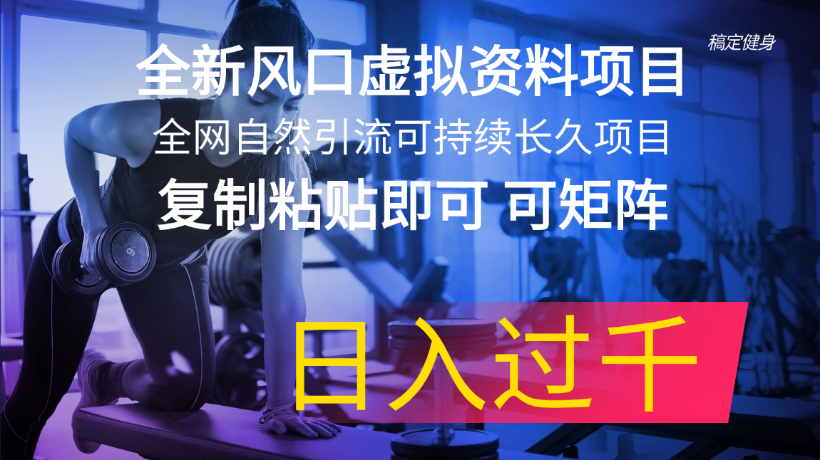 (11587期)全新升级出风口虚似材料新项目 各大网站当然引流方法可持续性长期新项目 拷贝就可以可引流矩阵…