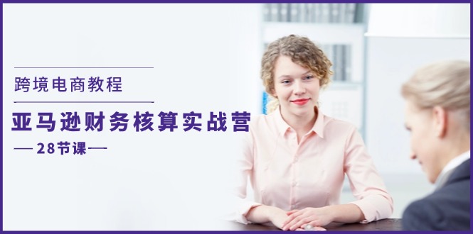 跨境电子商务实例教程:亚马逊平台成本核算实战营(28堂课)