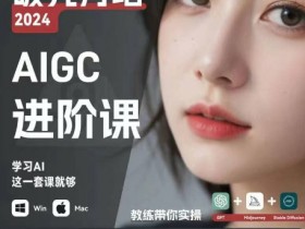 AIGC人工智能零基础到进阶,GPT+MJ+SD商业技术落地,从0基础到进阶深度学习