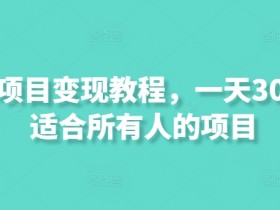 短剧项目变现教程,一天300+,适合所有人的项目
