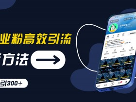 创业粉高效引流,抖音工具号玩法,日引300+,不要成为学习高手,要成为实战高手【揭秘】
