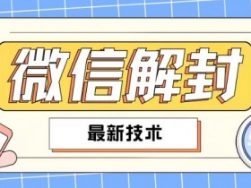 2024最新微信解封教程,此课程适合百分之九十的人群,可自用贩卖