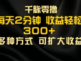 千脉添加好友,每天几分钟,可多号操作,收益轻松几张
