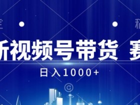 视频号AI短视频带货掘金计划全新暴力玩法,日入几张