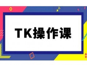 TK操作课,tiktok跨境电商教程(更新中)