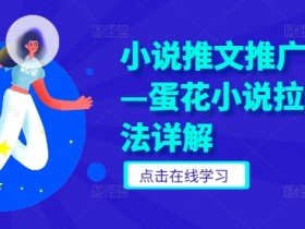 小说推文推广干货—蛋花小说拉新玩法详解