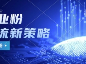 副业粉截流玩法与更新，不废号， 不封号，日引100+