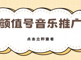 全网首发美女号音乐推广，日入5张