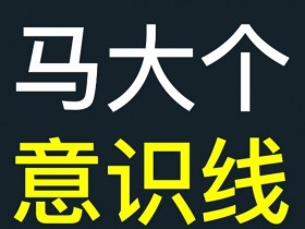 马大个意识线,一门改变人生意识的课程,讲解什么是能力线什么是意识线