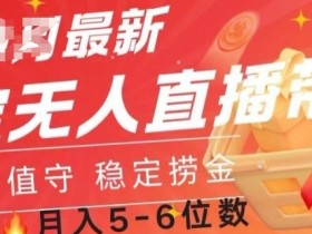 淘宝无人直播撸金,无需值守,全自动月入过W