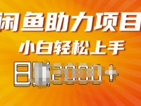闲鱼轻资产,无需囤货,复购不断, 小白轻松上手