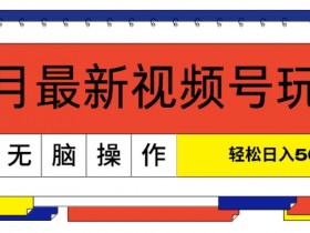 11月最新视频号玩法,完美解读轻松过原创,当天起号,小白轻松日入几张