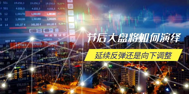(14065期)假后股票大盘应该如何诠释,持续反跳或是向下调整,重要时间段与空间位待解