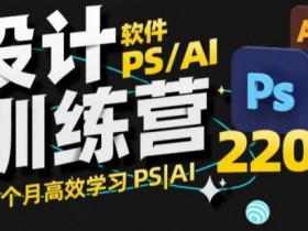 PS_AI设计训练营,两个月高效学习PS_AI,学好设计