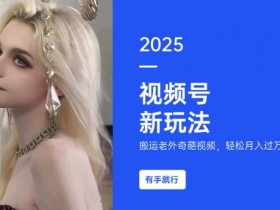 搬运老外奇葩视频,撸视频号分成计划收益,每天只需一小时,新手小白轻松月入过W