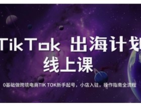 TikTok跨境电商新手起号与运营全攻略,0基础做跨境电商TIKTOK新手起号,小店入驻,操作指南全流程