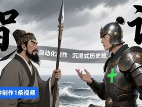 扣子工作流一键生成沉浸式历史故事,一天工作量,3分钟搞定