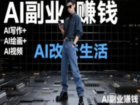 AI改变生活(Ai写作+AI绘画+Ai视频),AI副业挣钱