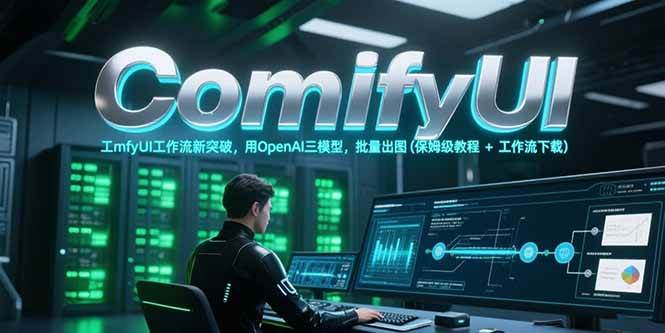 图片[1]-ComfyUI工作流新突破，用OpenAI三模型，批量出图(保姆级教程+工作流下载)
