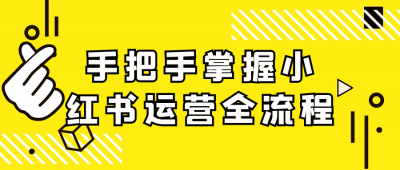 新媒体运营手把手掌握小红书运营全流程